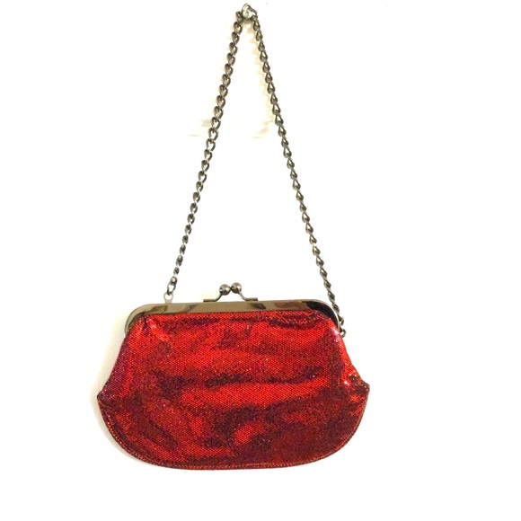 Express Glitter Party Purse